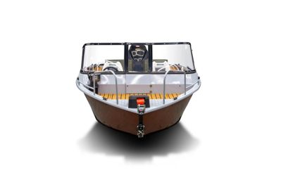 купить Комплект Алюминиевая лодка (катер) Mikatsu (Микатсу) 570 (Z43) Sport + мотор Yamaha F115BETL в Москве - фото 