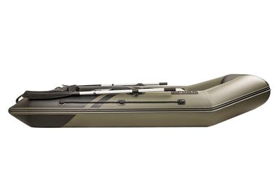 купить Лодка ПВХ БРОНЯ 280 Хаки - чёрный в Москве - фото 