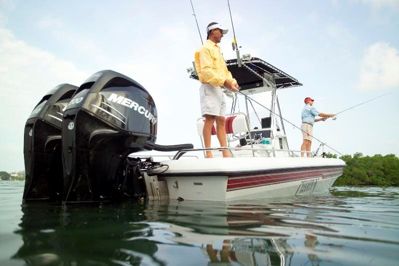 купить 4х-тактный лодочный мотор MERCURY ME F 200 XL VERADO в Москве - фото 