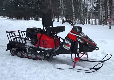 купить Мини-снегоход БУРЛАК Страйк в Москве - фото 