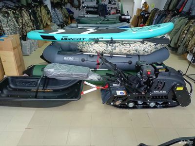 купить Новый Мотобуксировщик Тофалар в Москве - фото 