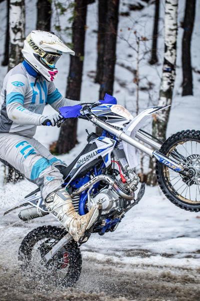 купить Мотоцикл питбайк SHARMAX PowerMax 140 (2024) в Москве - фото 