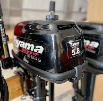 купить 2х-тактный лодочный мотор TOYAMA T5.8BMS Б/У в Москве - фото 