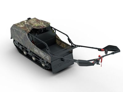 купить Мотобуксировщик BALTMOTORS Snowdog Z460 Utility 2021 (реверс) в Москве - фото 