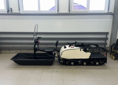 купить Мотобуксировщик BALTMOTORS Snowdog Long Pro в Москве - фото 