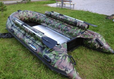 купить Лодка ПВХ ГЛАДИАТОР D370AL FB Camo в Москве - фото 