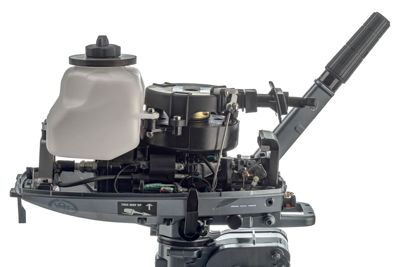 купить 2х-тактный лодочный мотор MIKATSU M5FHS + внешний топливный бак 12 л. в Москве - фото 