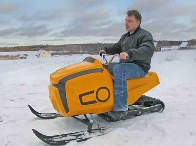 купить Мини-снегоход РУССКАЯ МЕХАНИКА Snow Fly в Москве - фото 