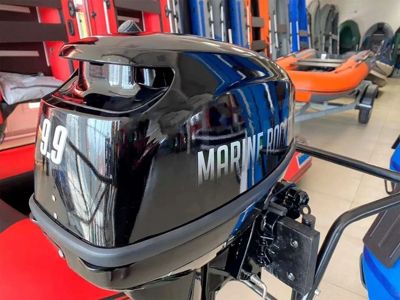 купить 2х-тактный лодочный мотор MARINE ROCKET MR9.9FHS Б/У в Москве - фото 