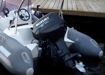 2х-тактный лодочный мотор SUZUKI DT40WRS Б/У в Москве