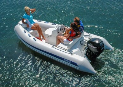 купить Лодка РИБ GRAND GOLDEN LINE G380EF в Москве - фото 