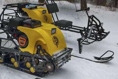 купить Мотобуксировщик РЫБАК PKD. PSD 20 л.с. (длинная база 1430мм) в Москве - фото 