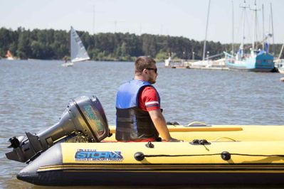 купить Лодка ПВХ STORMLINE AIR Trimaran 400 в Москве - фото 