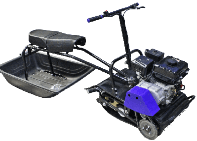 купить Мотобуксировщик ЛИДЕР Белка 8 л.с. в Москве - фото 