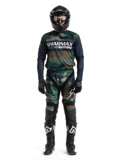 Мотоштаны Sharmax Military Green в Москве