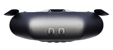 купить Гребная лодка ПВХ ТАЙМЕНЬ N-270 НД серый-чёрный в Москве - фото 