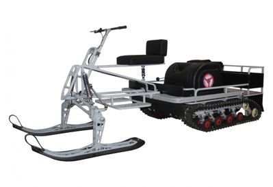 купить Мотобуксировщик УРАГАН Медведь 20 л.с. в Москве - фото 