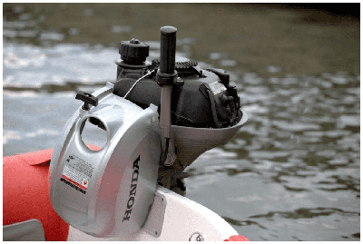 купить 4х-тактный лодочный мотор HONDA BF 2.3DH SCHU в Москве - фото 