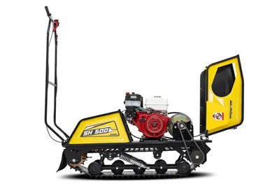 купить Мотобуксировщик SHARMAX S500 с двигателем Honda GX 390 (2024) в Москве - фото 