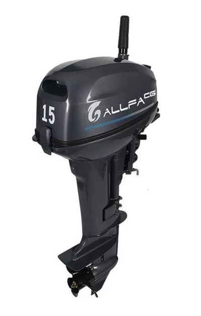 купить Лодка ПВХ ANGLER AN 320XL + 2х-тактный лодочный мотор ALLFA CG T15 в Москве - фото 