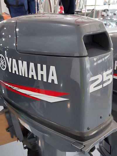 купить 2х-тактный лодочный мотор YAMAHA 25BMHS Б/У в Москве - фото 