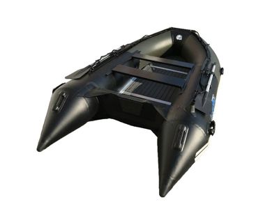 купить Лодка ПВХ STORMLINE Flexiteek 400 (черно-зеленая/красно-черная) (2024) в Москве - фото 