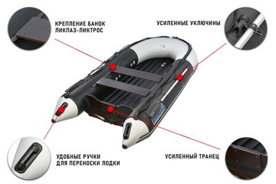 купить Лодка ПВХ STORMLINE Air Hector 340 (2024) в Москве - фото 