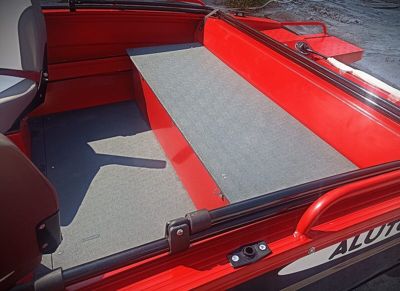 купить Катер-лодка алюминиевая ALUTON 490Fish в Москве - фото 