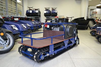 купить Мотобуксировщик БАРС Р550 12 л.с. в Москве - фото 