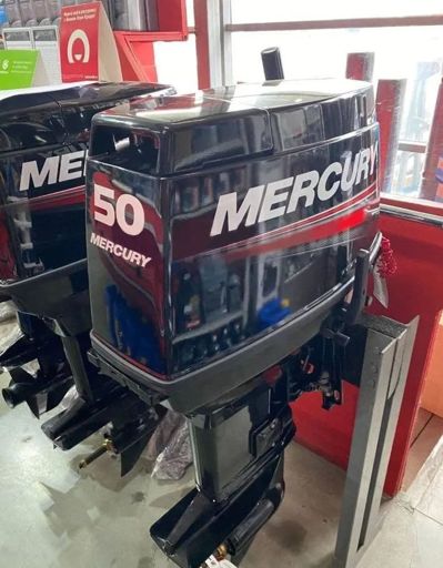 купить 2х-тактный лодочный мотор MERCURY ME 50 MH 697CC Б/У в Москве - фото 