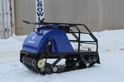 купить Мотобуксировщик POMOR L-500 К-18 Pro в Москве - фото 