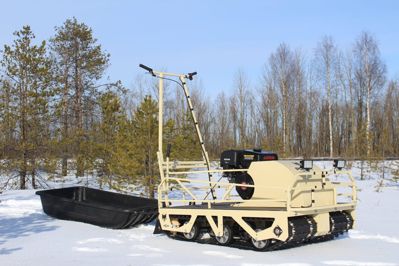 купить Мотобуксировщик POMOR X2 K-20 С реверс-редуктором в Москве - фото 