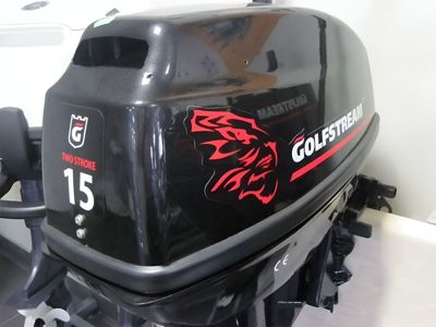 купить 2х-тактный лодочный мотор GOLFSTREAM T 15 BMS Б/У в Москве - фото 