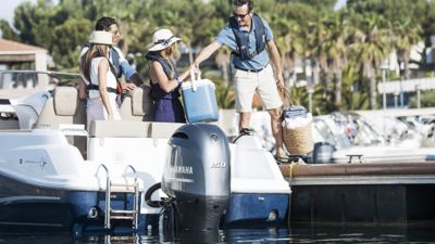 купить 4х-тактный лодочный мотор YAMAHA F150DETL в Москве - фото 