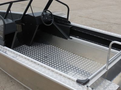 купить Катер-лодка алюминиевая WELLBOAT 53 в Москве - фото 