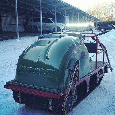 купить Мотобуксировщик MOTODOG 500 (9 л.с. задний привод) в Москве - фото 