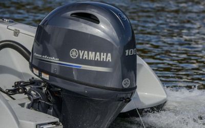 купить 4х-тактный лодочный мотор YAMAHA F100FETL в Москве - фото 