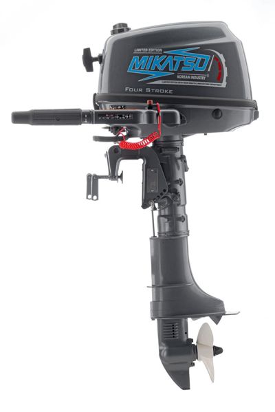 купить 4х-тактный лодочный мотор MIKATSU MF5FHS + внешний топливный бак 12 л. в Москве - фото 