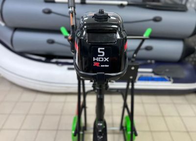 купить 2х-тактный лодочный мотор HDX R SERIES T 5 BMS Б/У в Москве - фото 