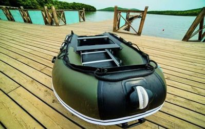 купить Лодка ПВХ STORMLINE Adventure Standard Aluminium 380 (2024) в Москве - фото 