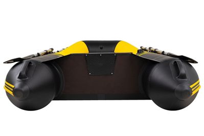 купить Лодка ПВХ БРОНЯ 280 СК Жёлтый - чёрный в Москве - фото 