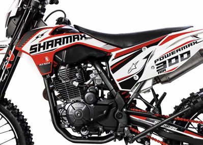купить Мотоцикл кроссовый эндуро SHARMAX PowerMax 300 Air BN в Москве - фото 