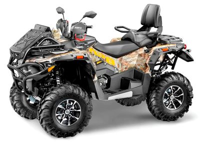 Квадроцикл СТЕЛС ATV 850 (PE) Guepard 2.0 K05 EPS GN (2025) в Москве