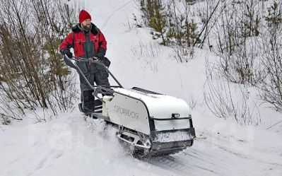 купить Мотобуксировщик BALTMOTORS Snowdog Twin track V627 в Москве - фото 