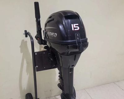купить 2х-тактный лодочный мотор HIDEA HD15FHS Б/У в Москве - фото 