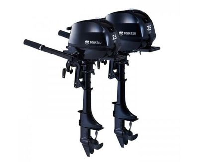 купить 2х-тактный лодочный мотор TOHATSU M 3.5 S B2 S в Москве - фото 