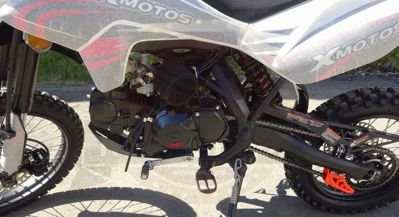 купить Мотоцикл X-MOTOS 125 17/14 BLACK PITBIKE в Москве - фото 