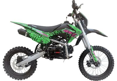 Мотоцикл BSE EX Max13 17/14 Green Pink Neon PITBIKE в Москве