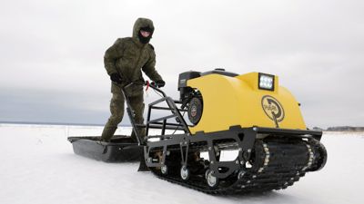 купить Мотобуксировщик РЫБАК PKD. PSD 20 л.с. (длинная база 1430мм) в Москве - фото 