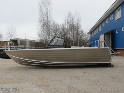 купить Катер-лодка алюминиевая WELLBOAT 53 в Москве - фото 